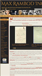 Mobile Screenshot of maxrambod.com