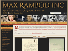 Tablet Screenshot of maxrambod.com